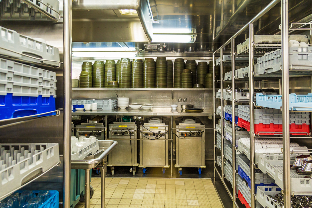 Commercial kitchens area